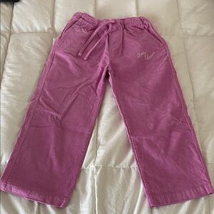 Wide leg Corduroy pants